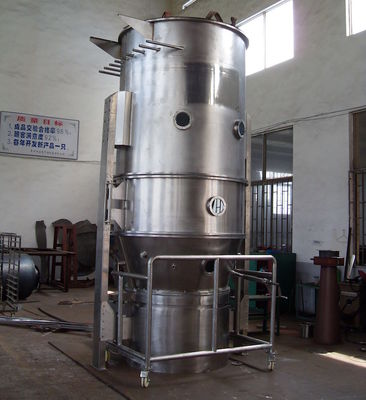 Powder GMP 45kw Vertical Fluid Bed Dryer